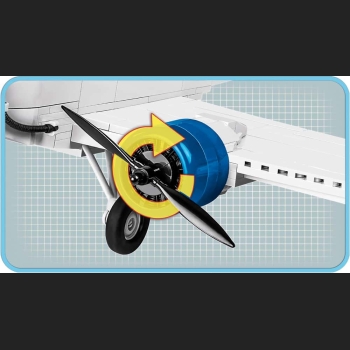 Junkers JU 52/3M Swiss i542 Kl.HC WWII